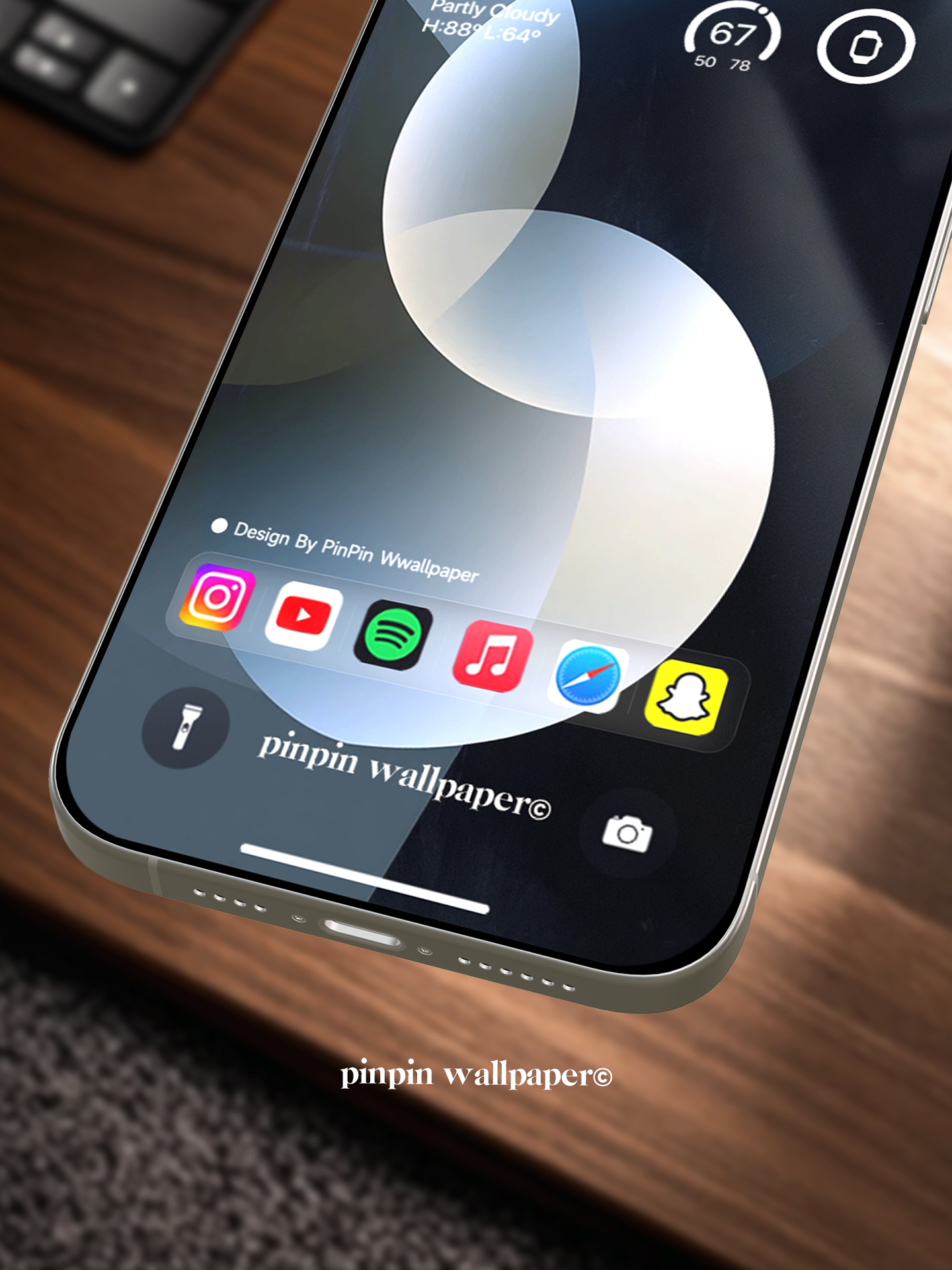 4K HD 壁紙の背景 - iPhone および Android 向け Black Universe Series20