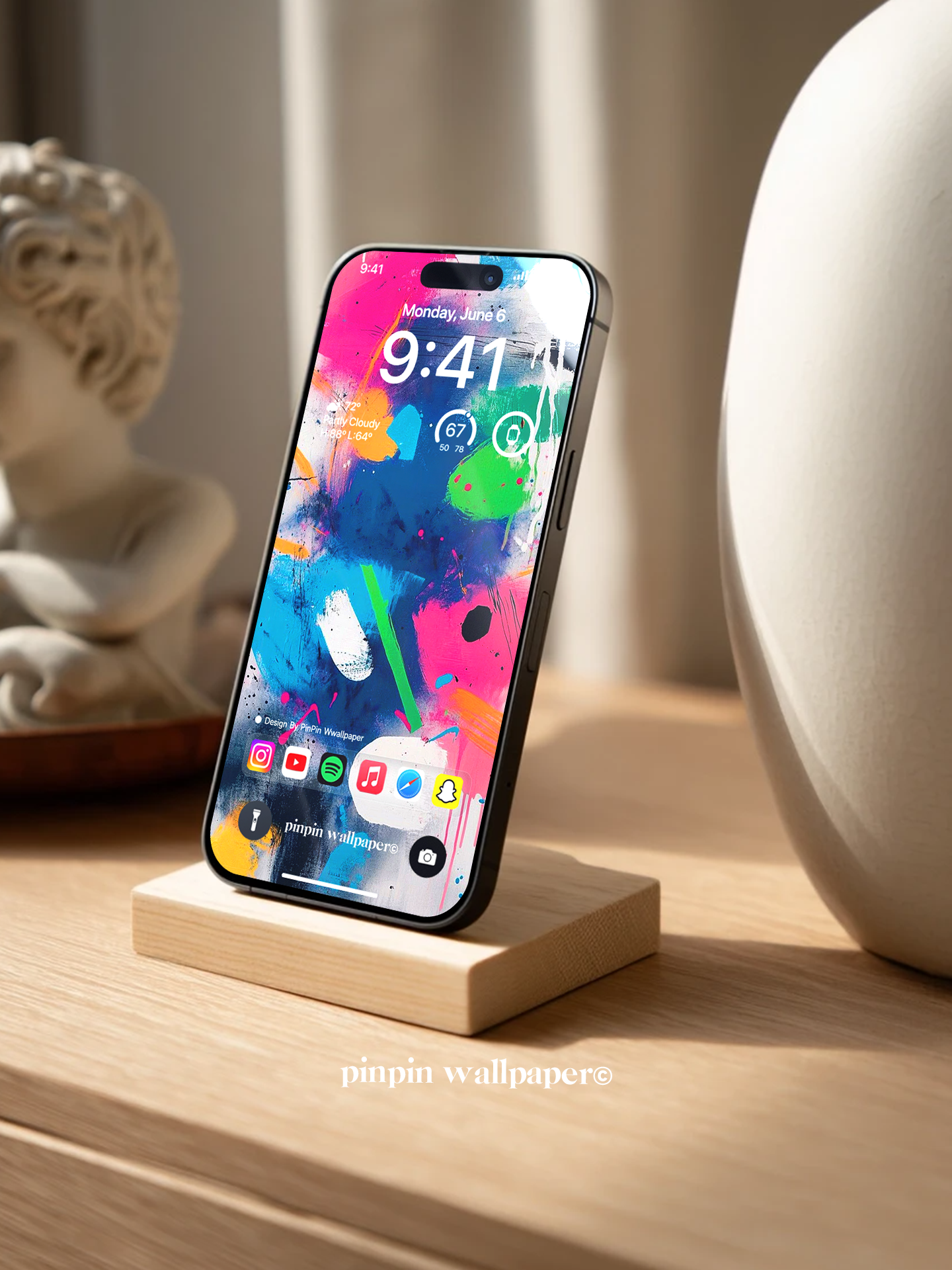4K HD 壁紙の背景 - iPhone および Android 向け Black Universe Series20