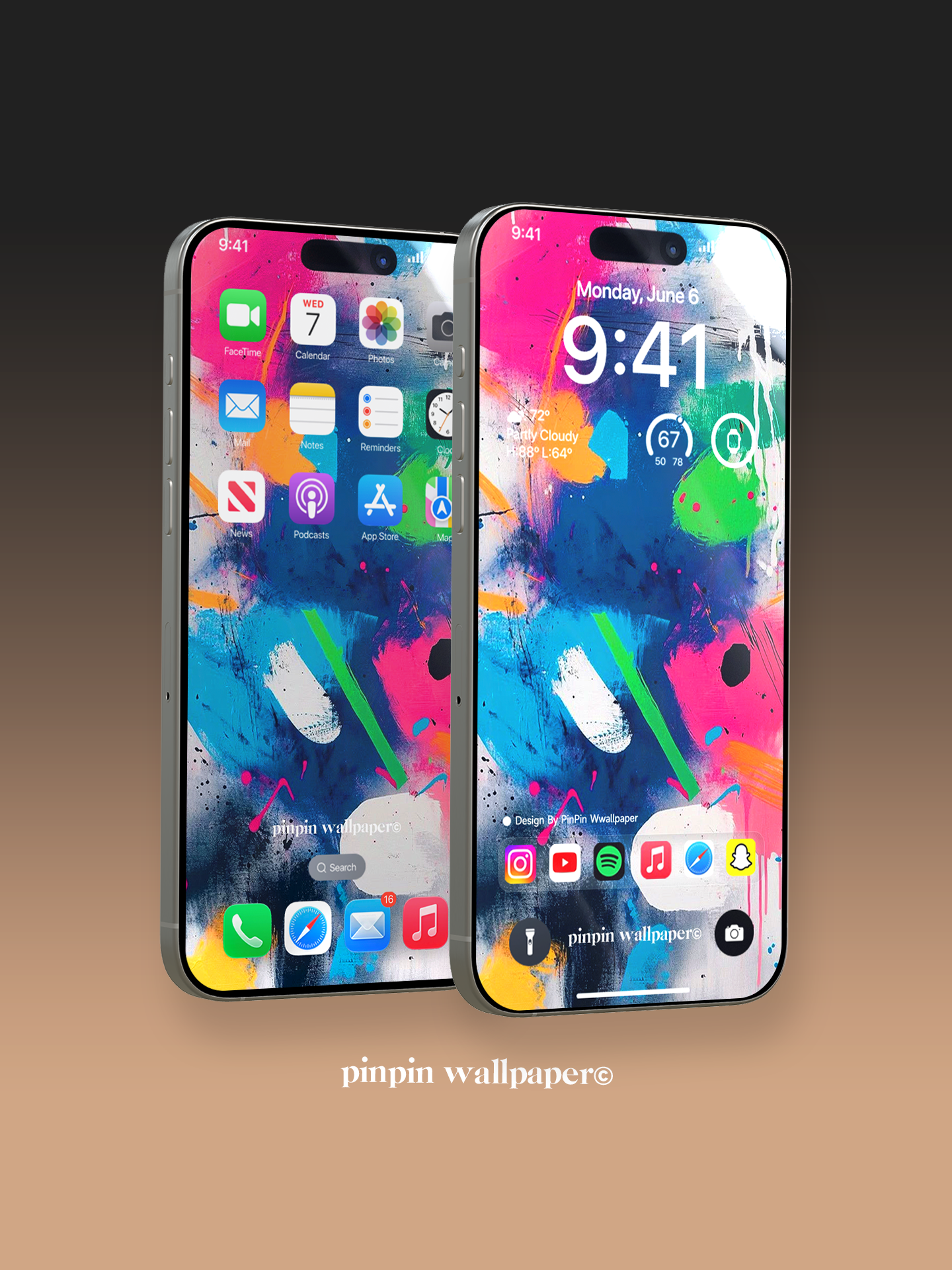 4K HD 壁紙の背景 - iPhone および Android 向け Black Universe Series20