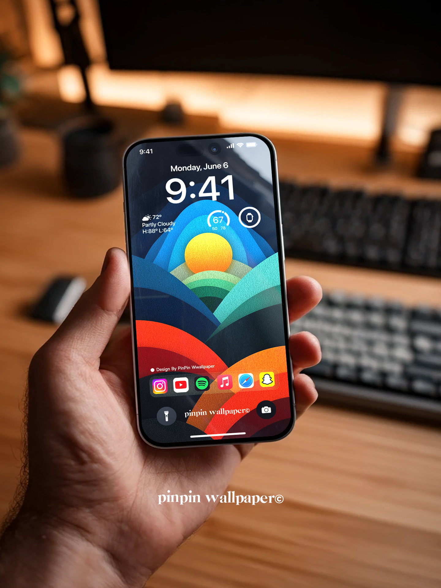 4K HD 壁紙の背景 - iPhone および Android 向け Black Universe Series20