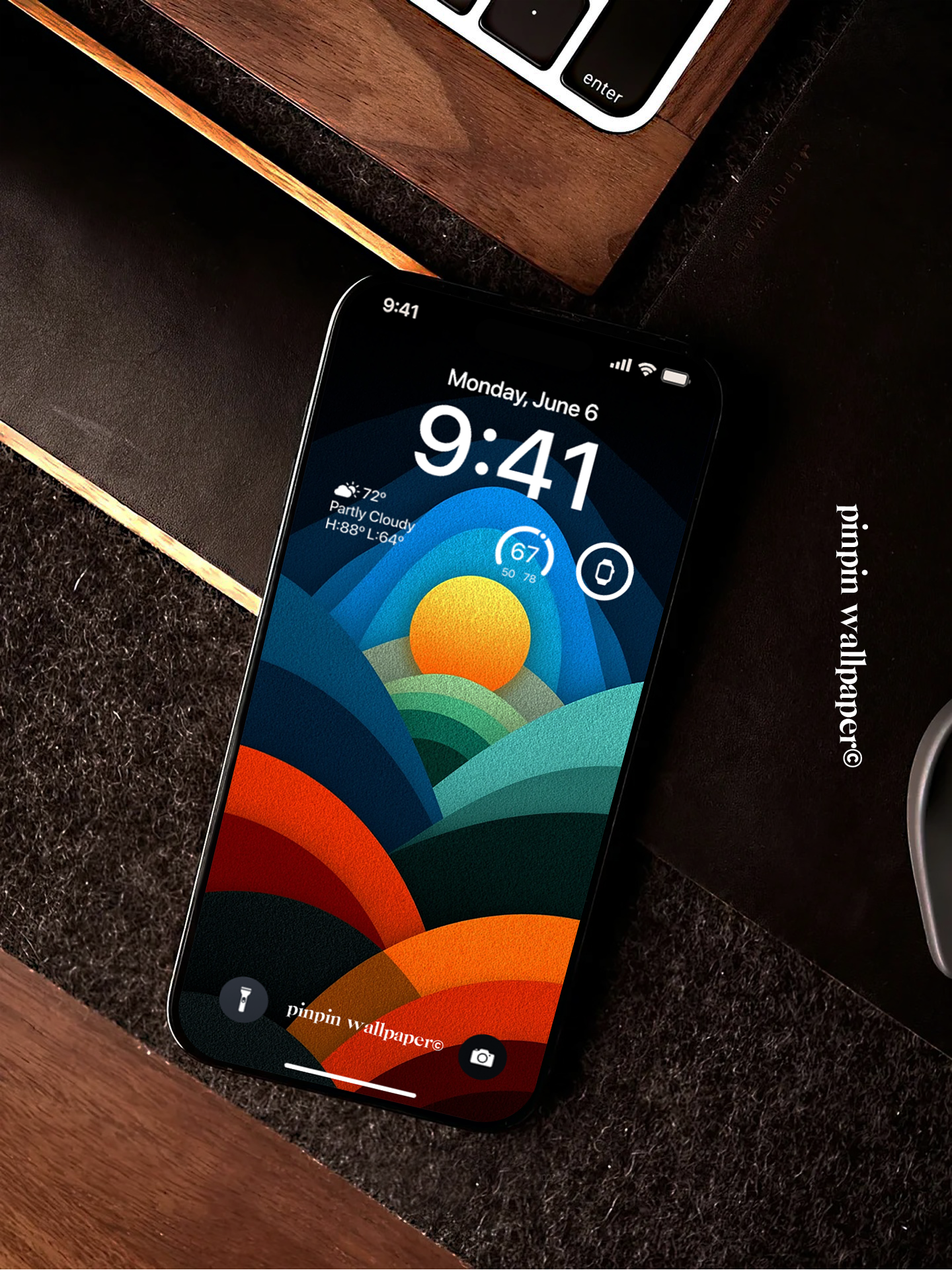 4K HD Phone Wallpaper Background - NO.5816 Minimalist Gradient Style wallpapers for iPhone and Android