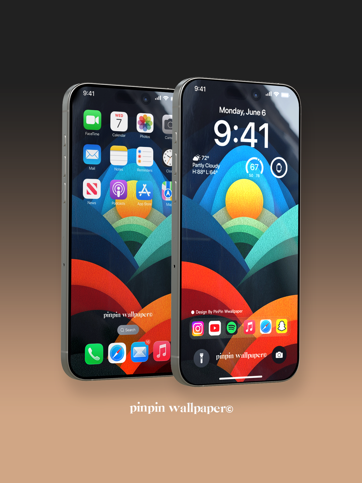 4K HD 壁紙の背景 - iPhone および Android 向け Black Universe Series20