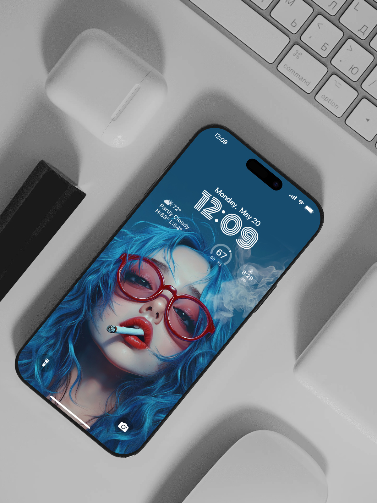 4K HD 壁紙の背景 - iPhone および Android 向け Black Universe Series20