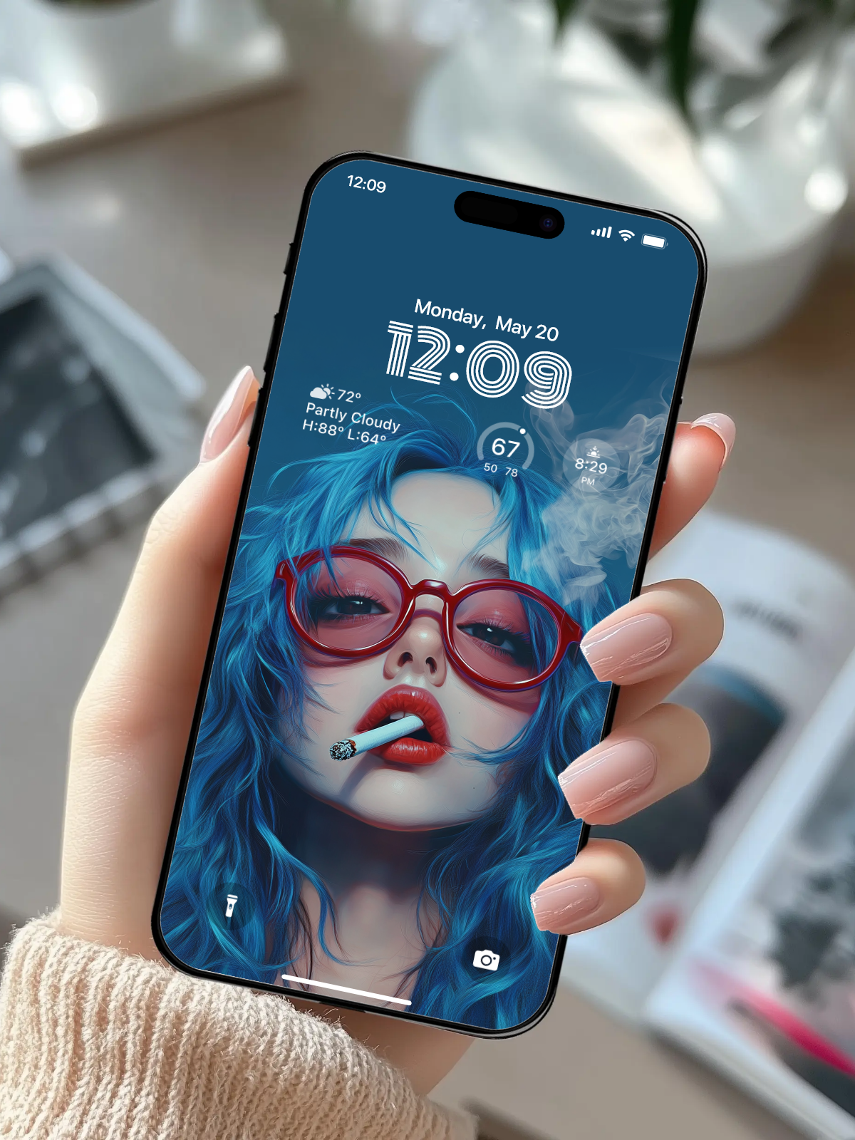 4K HD 壁紙の背景 - iPhone および Android 向け Black Universe Series20