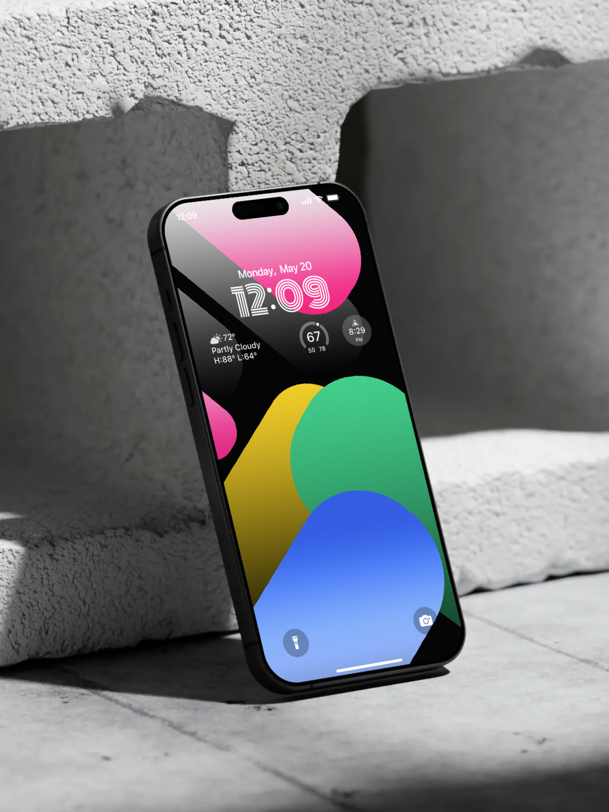 4K HD 壁紙の背景 - iPhone および Android 向け Black Universe Series20