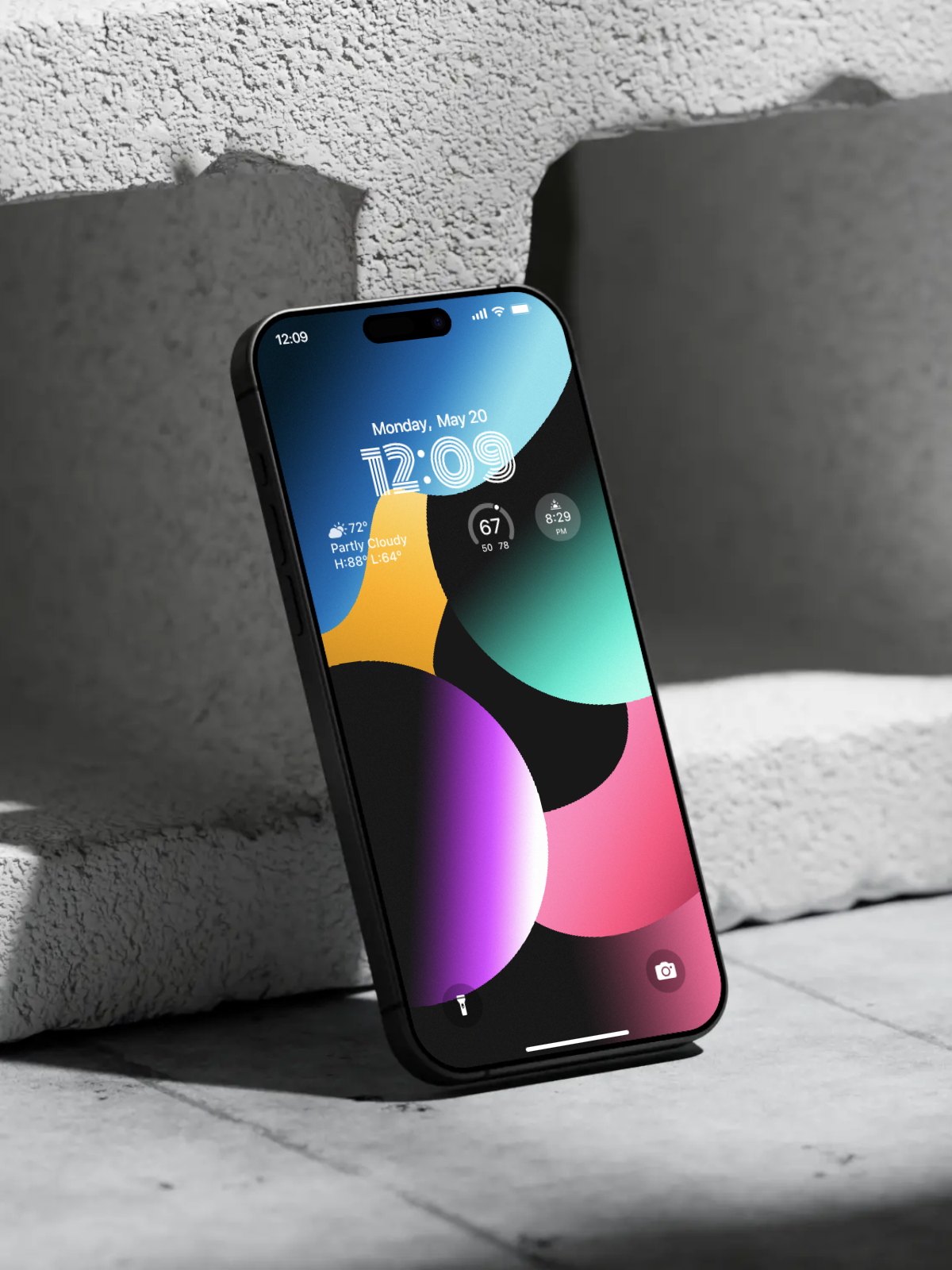 4K HD 壁紙の背景 - iPhone および Android 向け Black Universe Series20