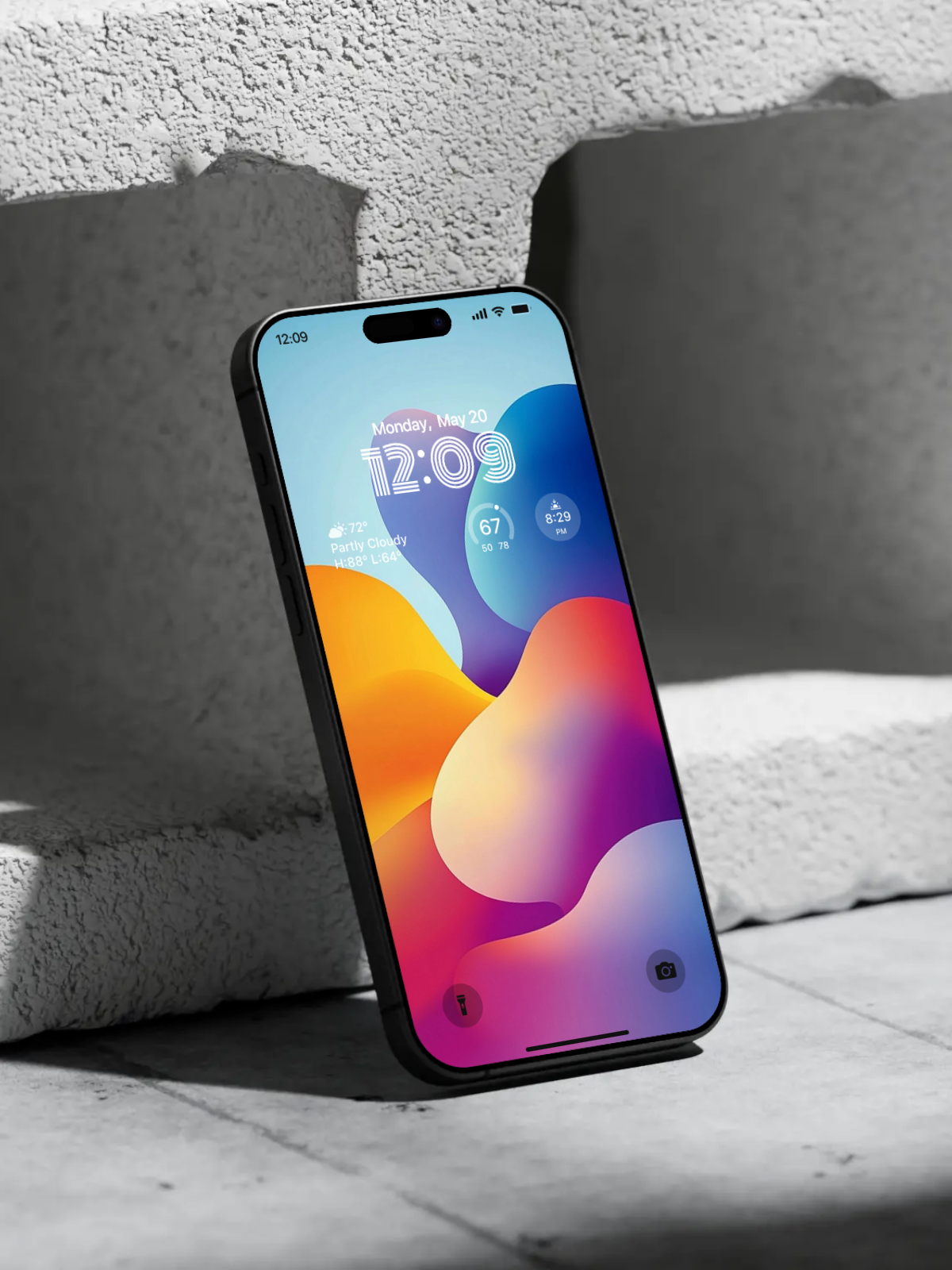 4K HD 壁紙の背景 - iPhone および Android 向け Black Universe Series20