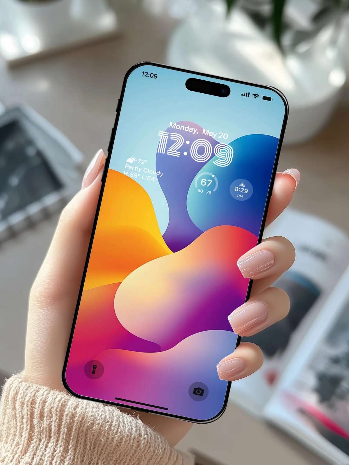 4K HD 壁紙の背景 - iPhone および Android 向け Black Universe Series20