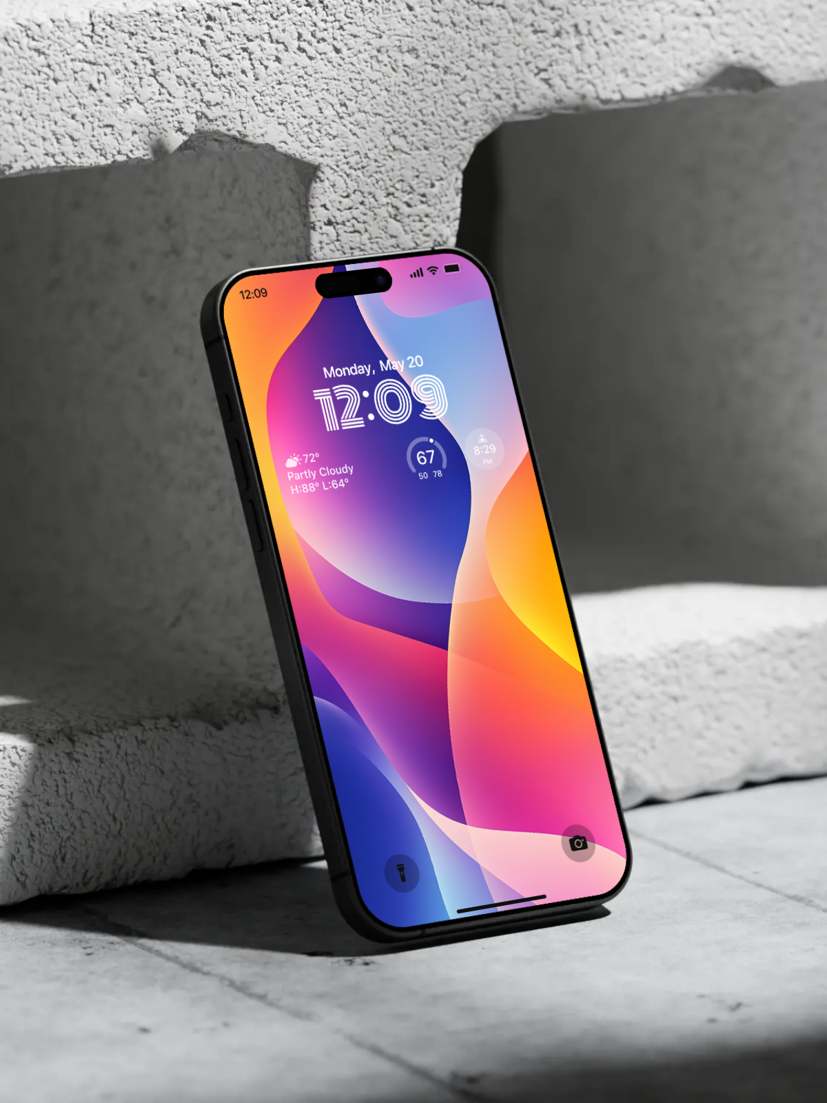 4K HD 壁紙の背景 - iPhone および Android 向け Black Universe Series20