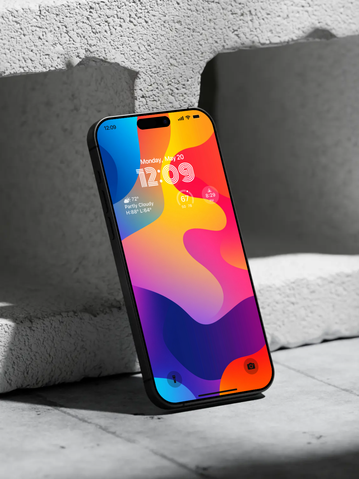 4K HD 壁紙の背景 - iPhone および Android 向け Black Universe Series20