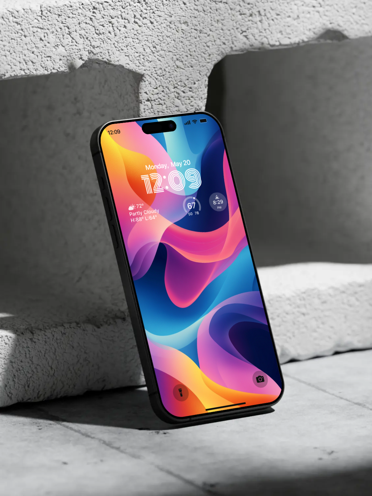4K HD 壁紙の背景 - iPhone および Android 向け Black Universe Series20