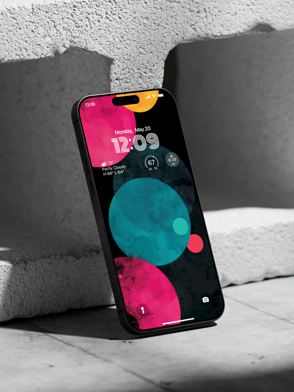 4K HD 壁紙の背景 - iPhone および Android 向け Black Universe Series20