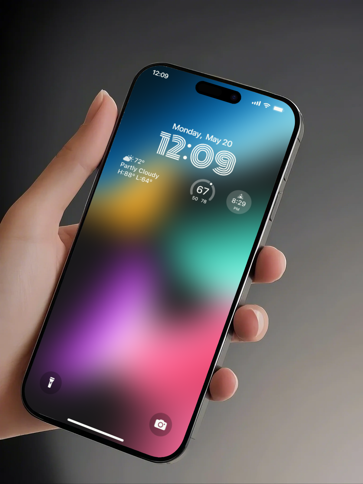 4K HD 壁紙の背景 - iPhone および Android 向け Black Universe Series20
