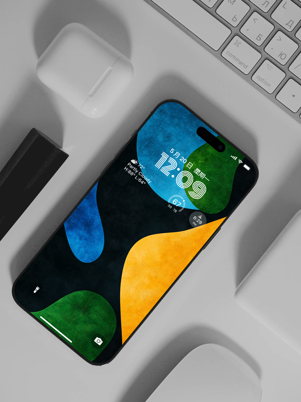 4K HD 壁紙の背景 - iPhone および Android 向け Black Universe Series20