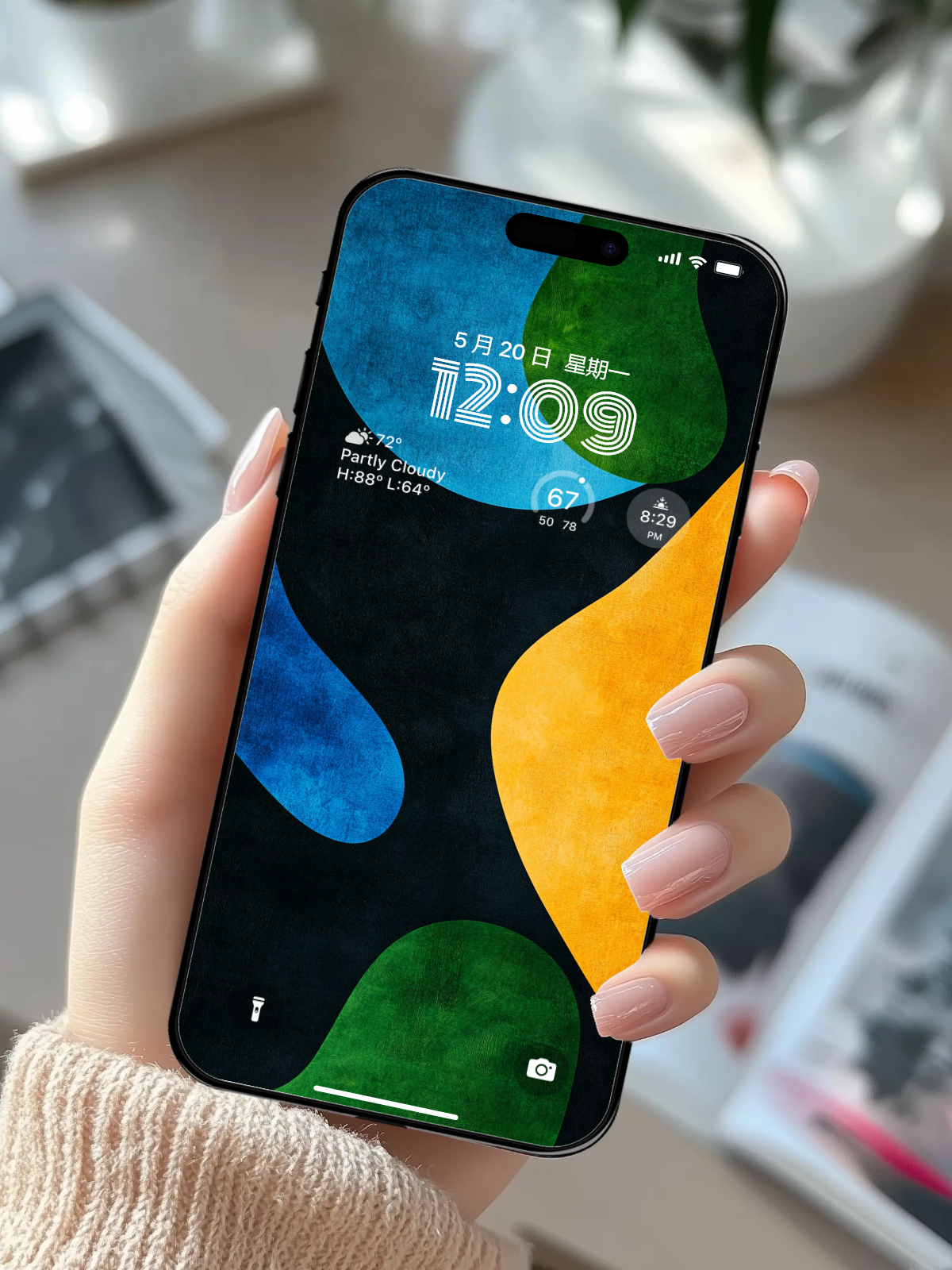 4K HD 壁紙の背景 - iPhone および Android 向け Black Universe Series20