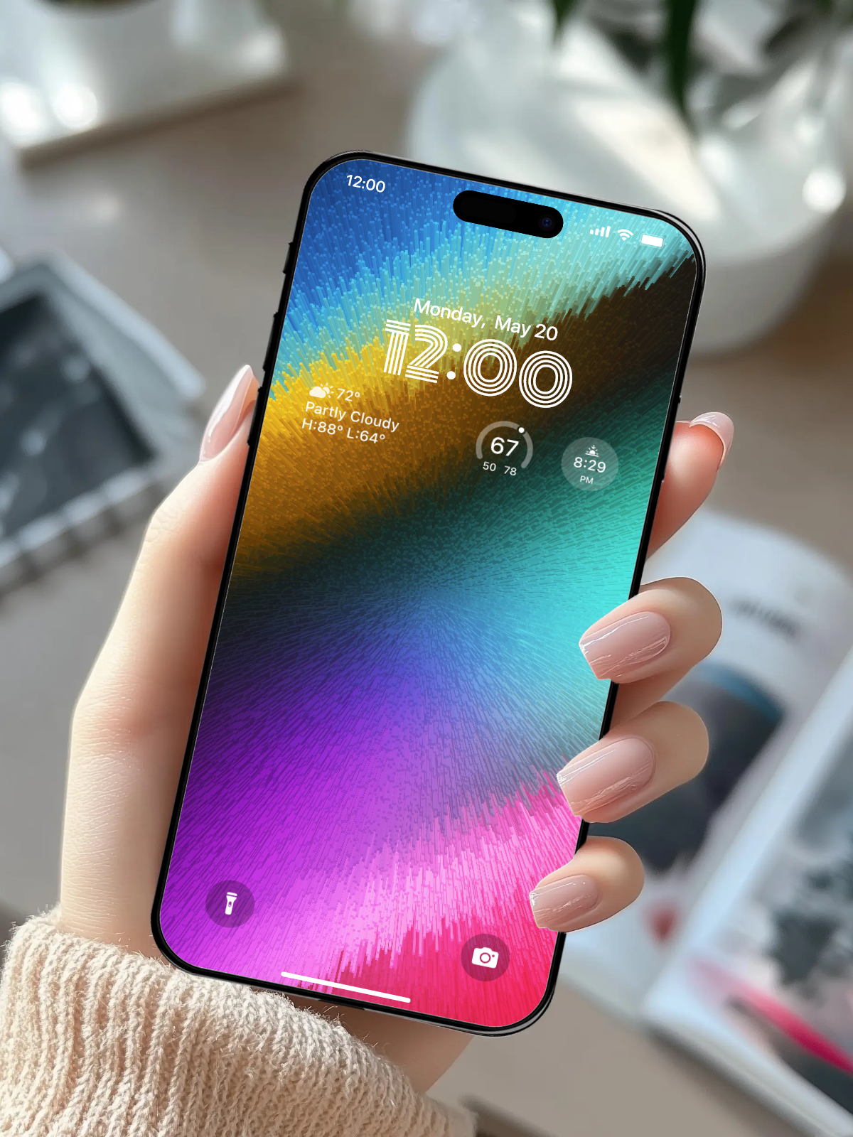 4K HD 壁紙の背景 - iPhone および Android 向け Black Universe Series20