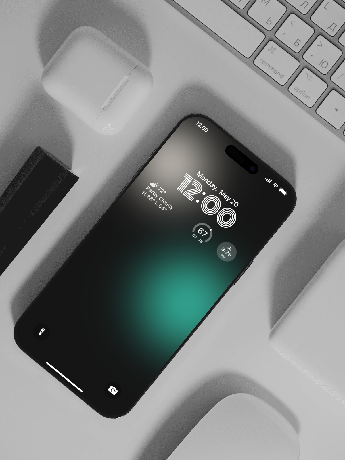 4K HD 壁紙の背景 - iPhone および Android 向け Black Universe Series20