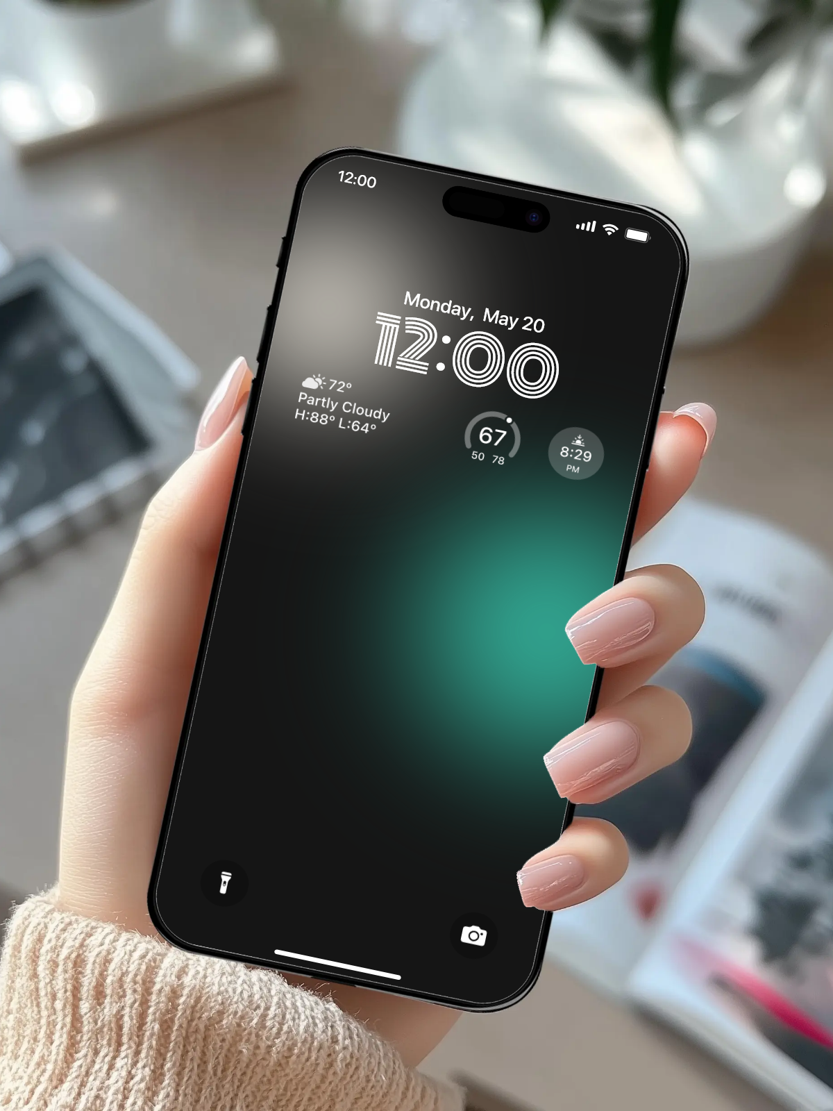 4K HD 壁紙の背景 - iPhone および Android 向け Black Universe Series20