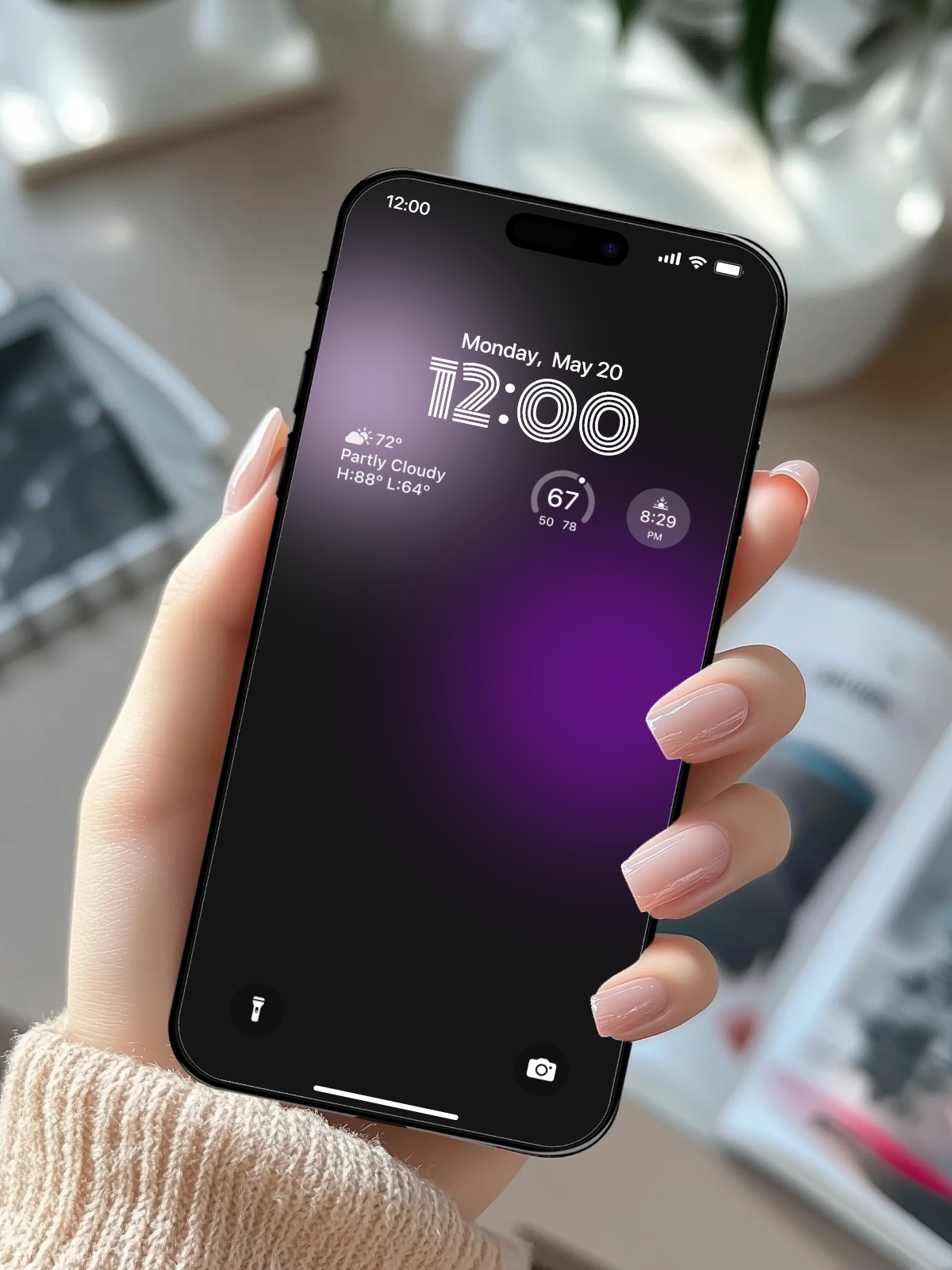 4K HD 壁紙の背景 - iPhone および Android 向け Black Universe Series20