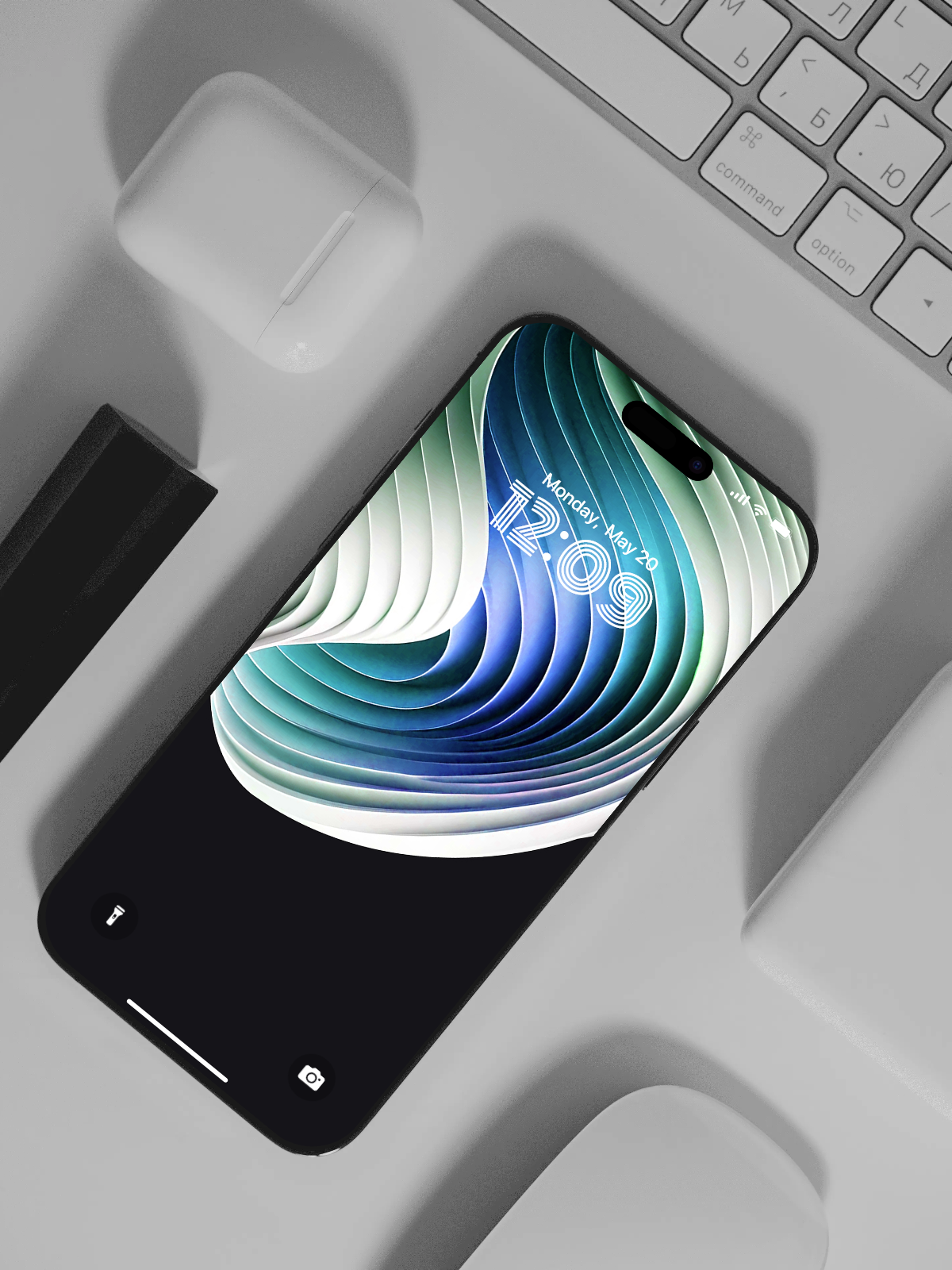 4K HD 壁紙の背景 - iPhone および Android 向け Black Universe Series20