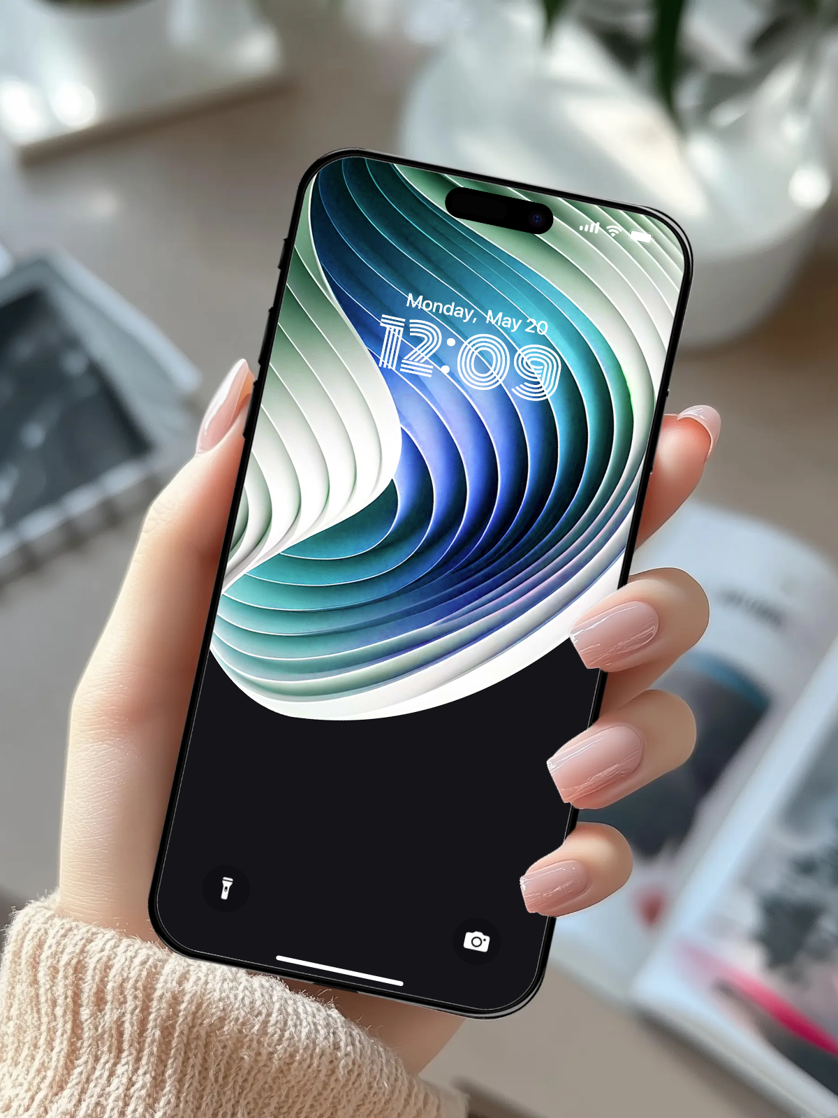 4K HD 壁紙の背景 - iPhone および Android 向け Black Universe Series20