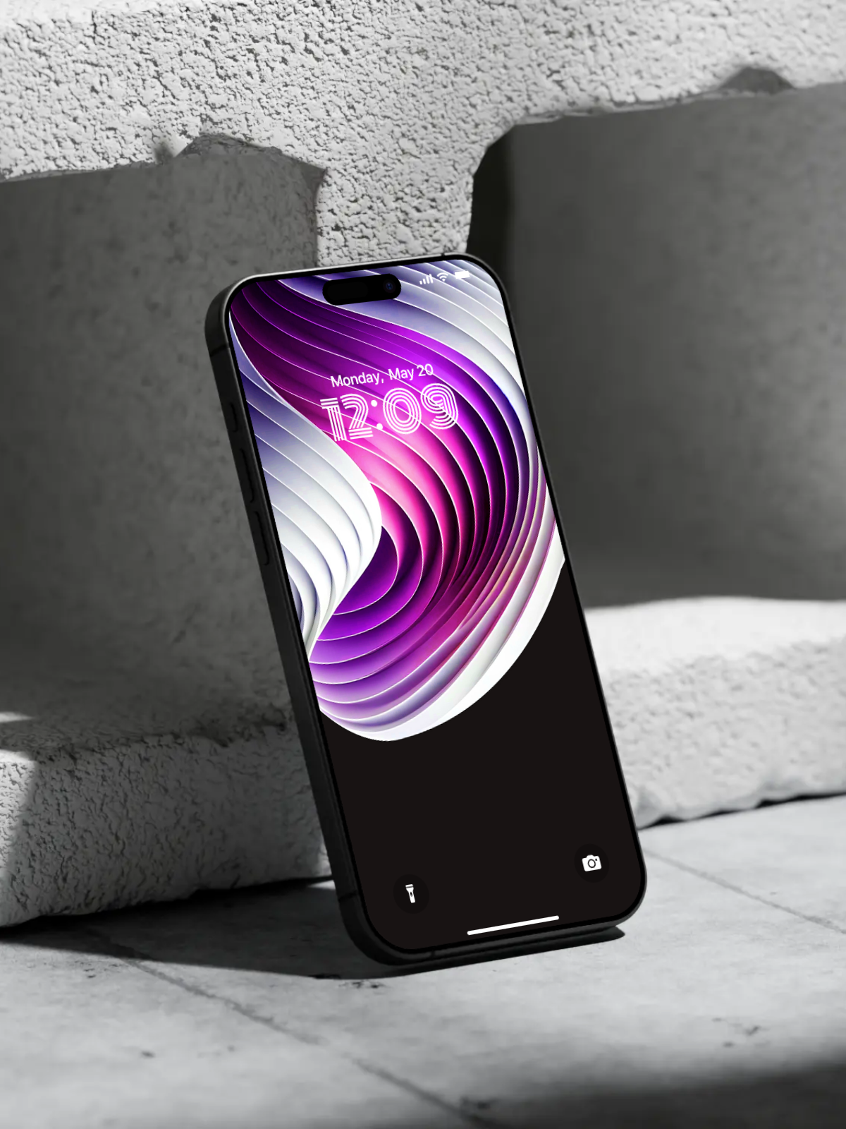 4K HD 壁紙の背景 - iPhone および Android 向け Black Universe Series20