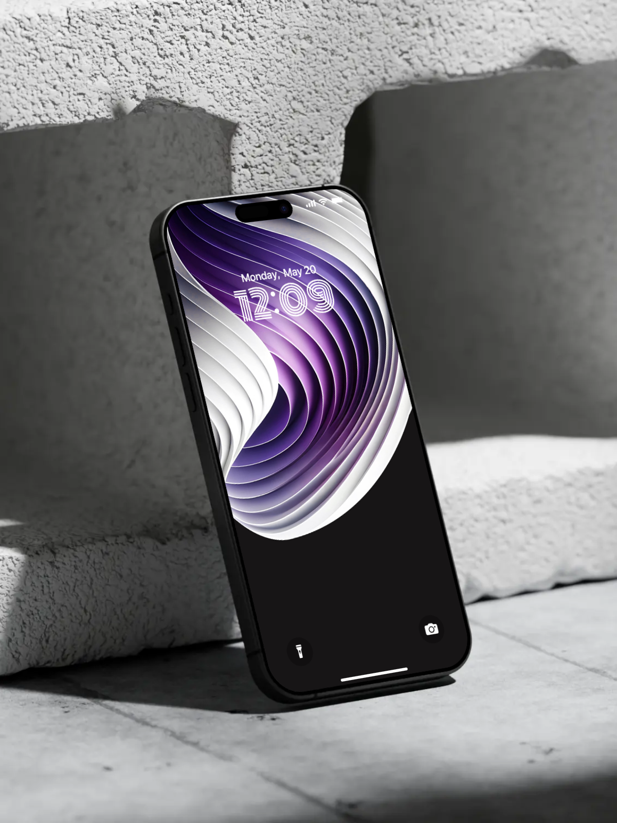 4K HD 壁紙の背景 - iPhone および Android 向け Black Universe Series20