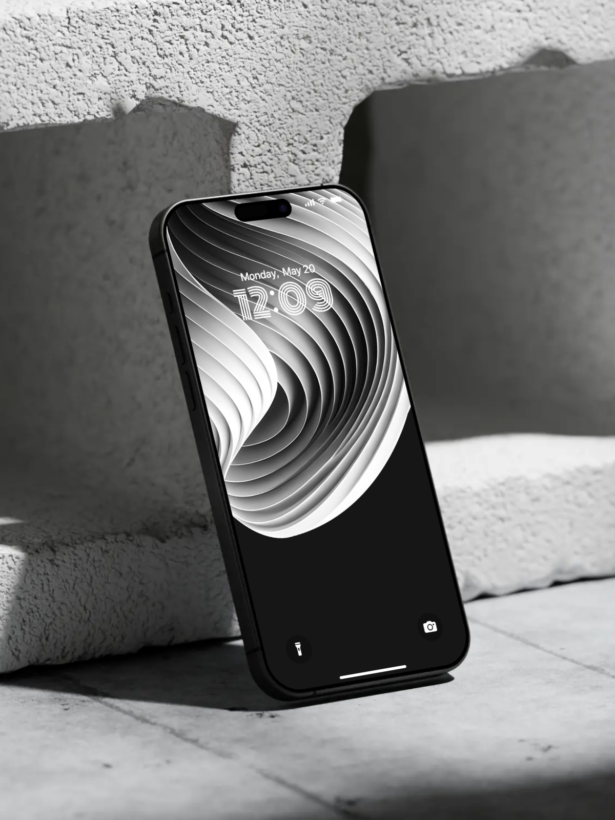 4K HD 壁紙の背景 - iPhone および Android 向け Black Universe Series20