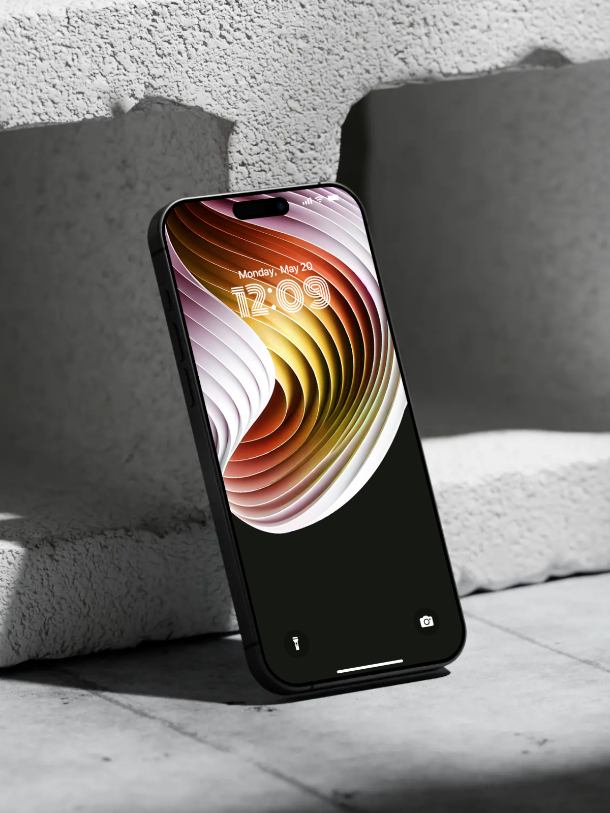 4K HD 壁紙の背景 - iPhone および Android 向け Black Universe Series20