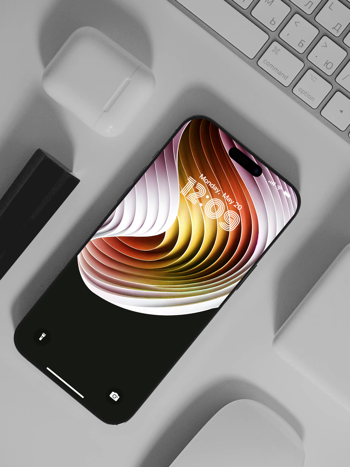 4K HD 壁紙の背景 - iPhone および Android 向け Black Universe Series20