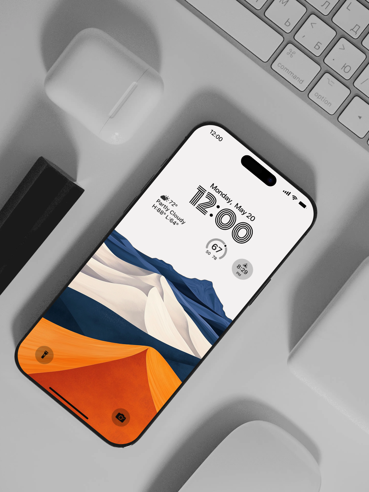 4K HD 壁紙の背景 - iPhone および Android 向け Black Universe Series20