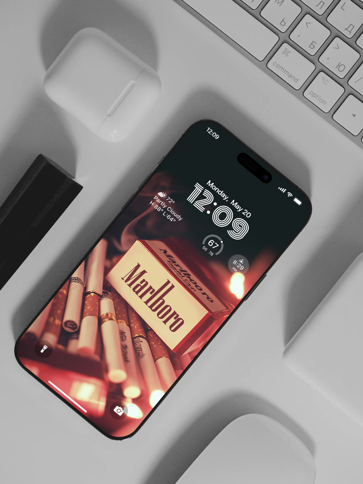 4K HD 壁紙の背景 - iPhone および Android 向け Black Universe Series20