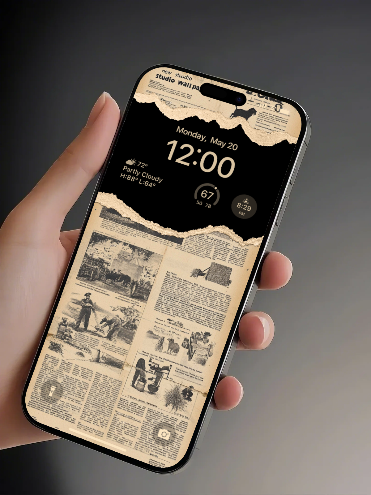 4K HD 壁紙の背景 - iPhone および Android 向け Black Universe Series20