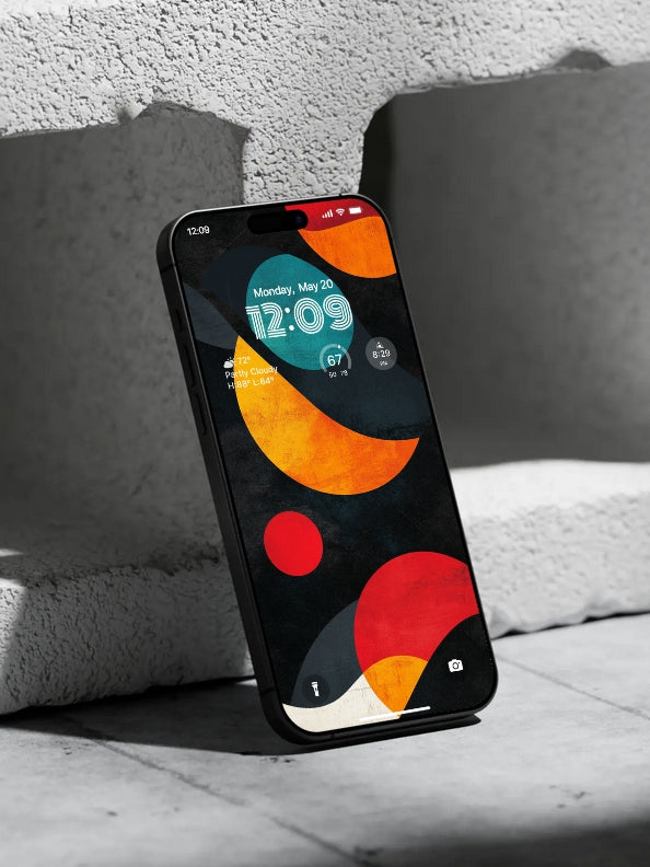4K HD 壁紙の背景 - iPhone および Android 向け Black Universe Series20