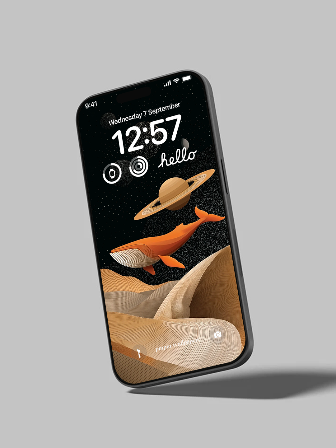 4K HD 壁紙の背景 - iPhone および Android 向け Black Universe Series20