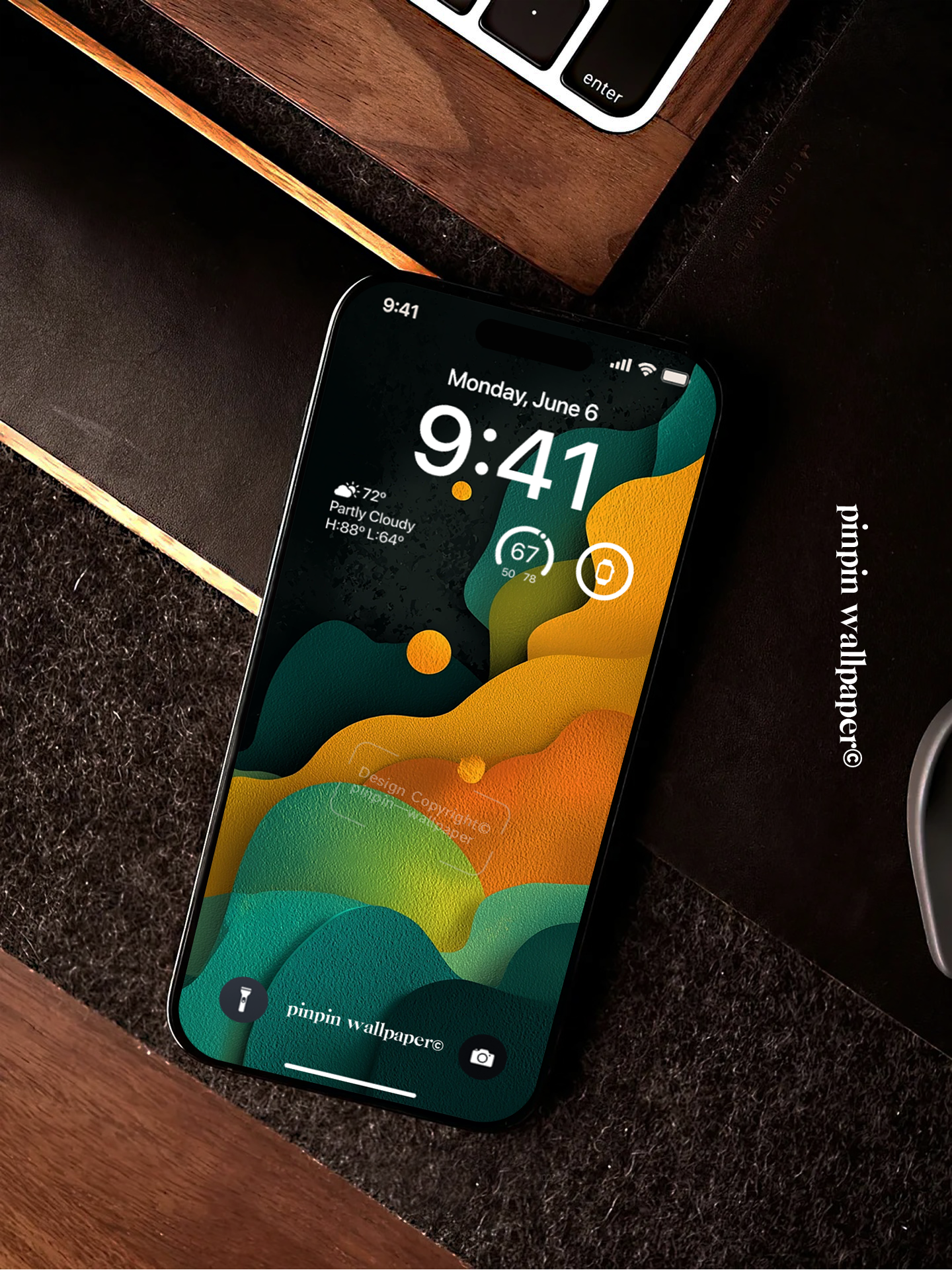4K HD 壁紙の背景 - iPhone および Android 向け Black Universe Series20