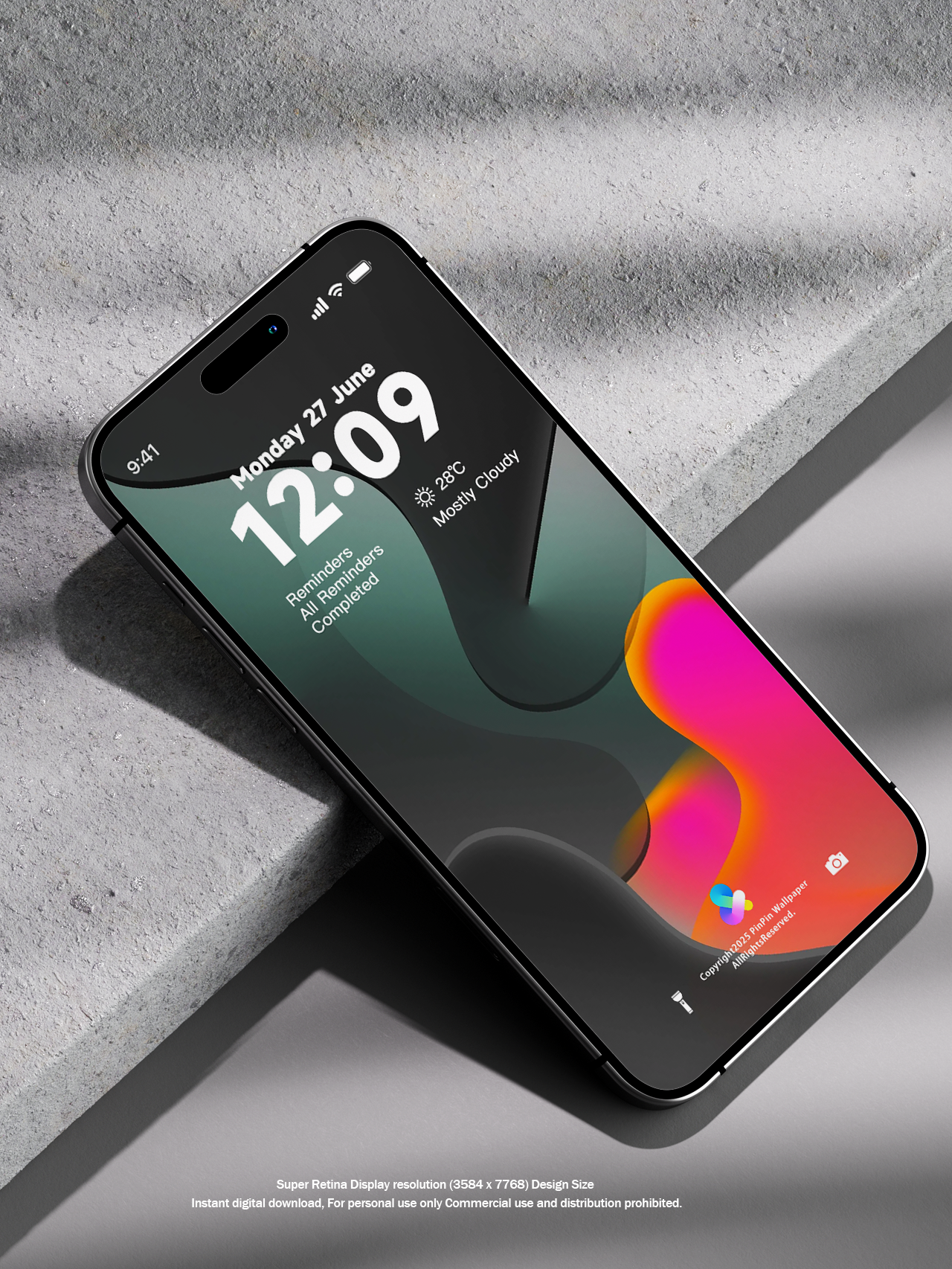 4K HD 壁紙の背景 - iPhone および Android 向け Black Universe Series20