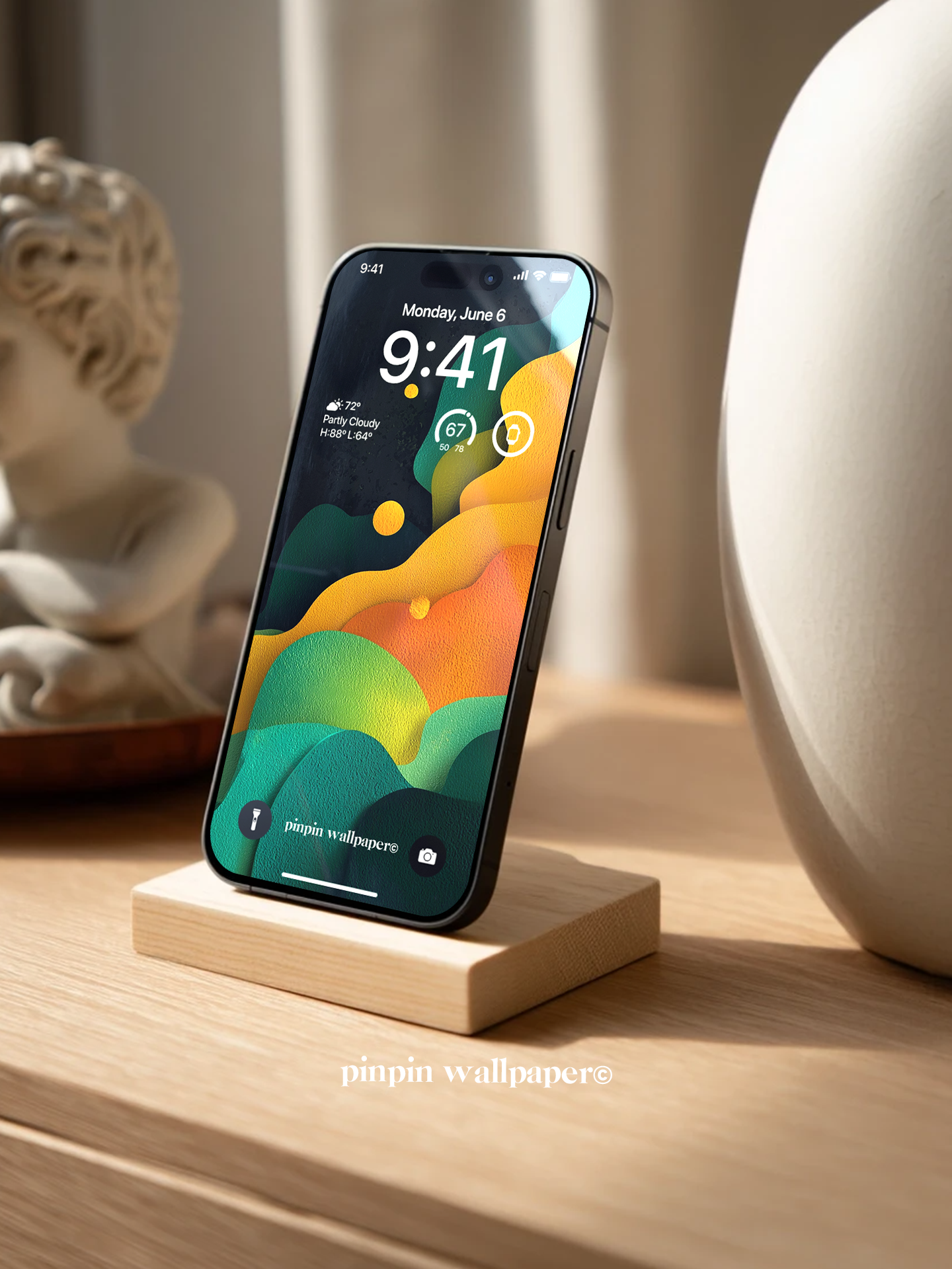 4K HD 壁紙の背景 - iPhone および Android 向け Black Universe Series20