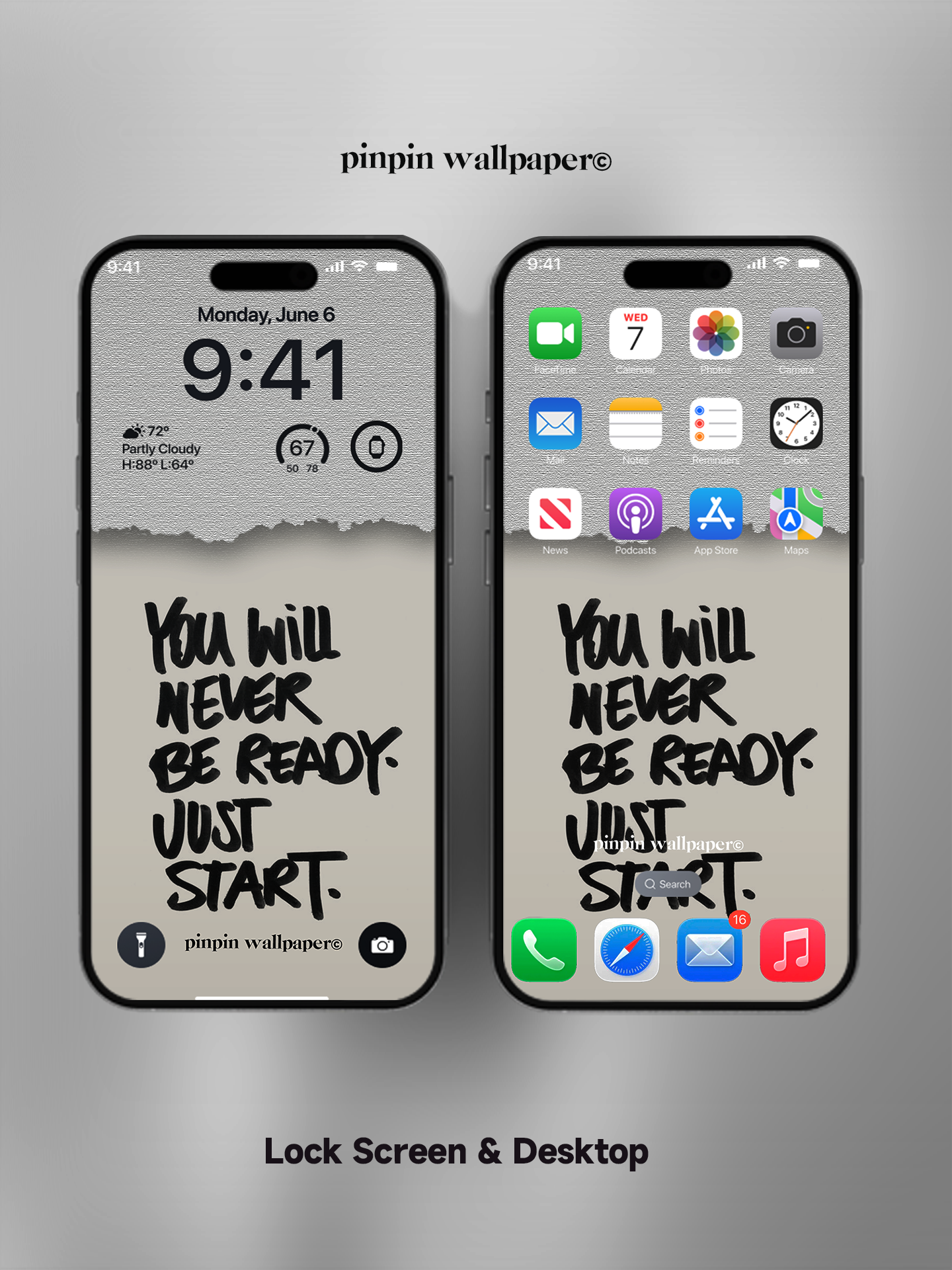 4K HD Phone Wallpaper Background - NO.5821 Minimalist Gradient Style wallpapers for iPhone and Android