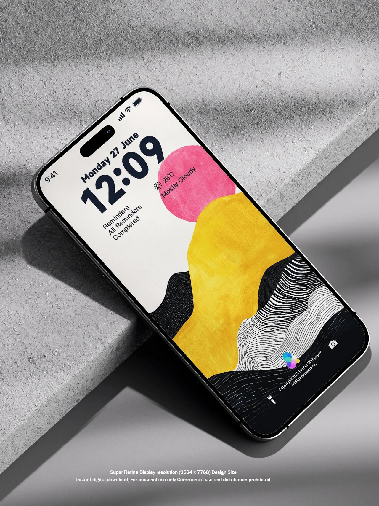 4K HD 壁紙の背景 - iPhone および Android 向け Black Universe Series20