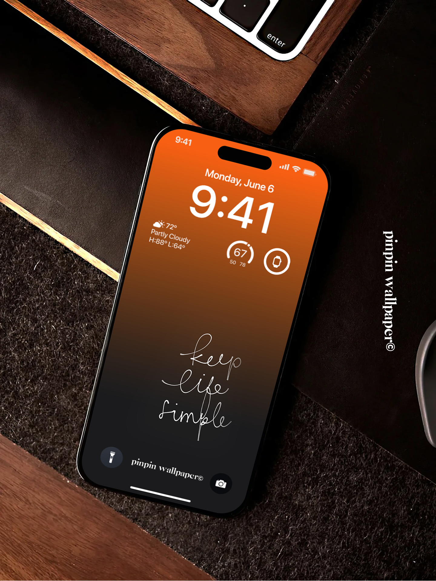 4K HD Phone Wallpaper Background - NO.5823 Minimalist Gradient Style wallpapers for iPhone and Android