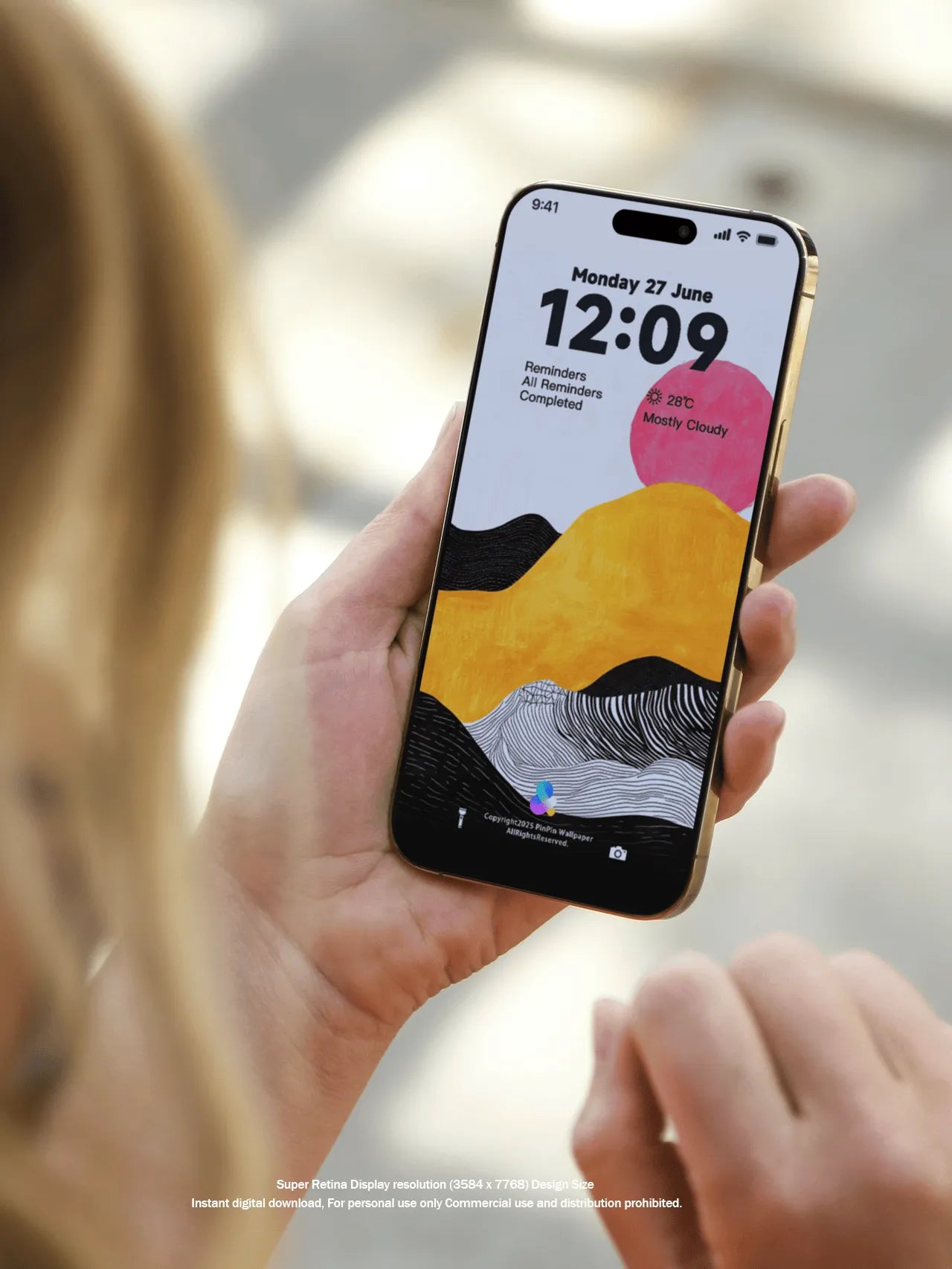 4K HD 壁紙の背景 - iPhone および Android 向け Black Universe Series20