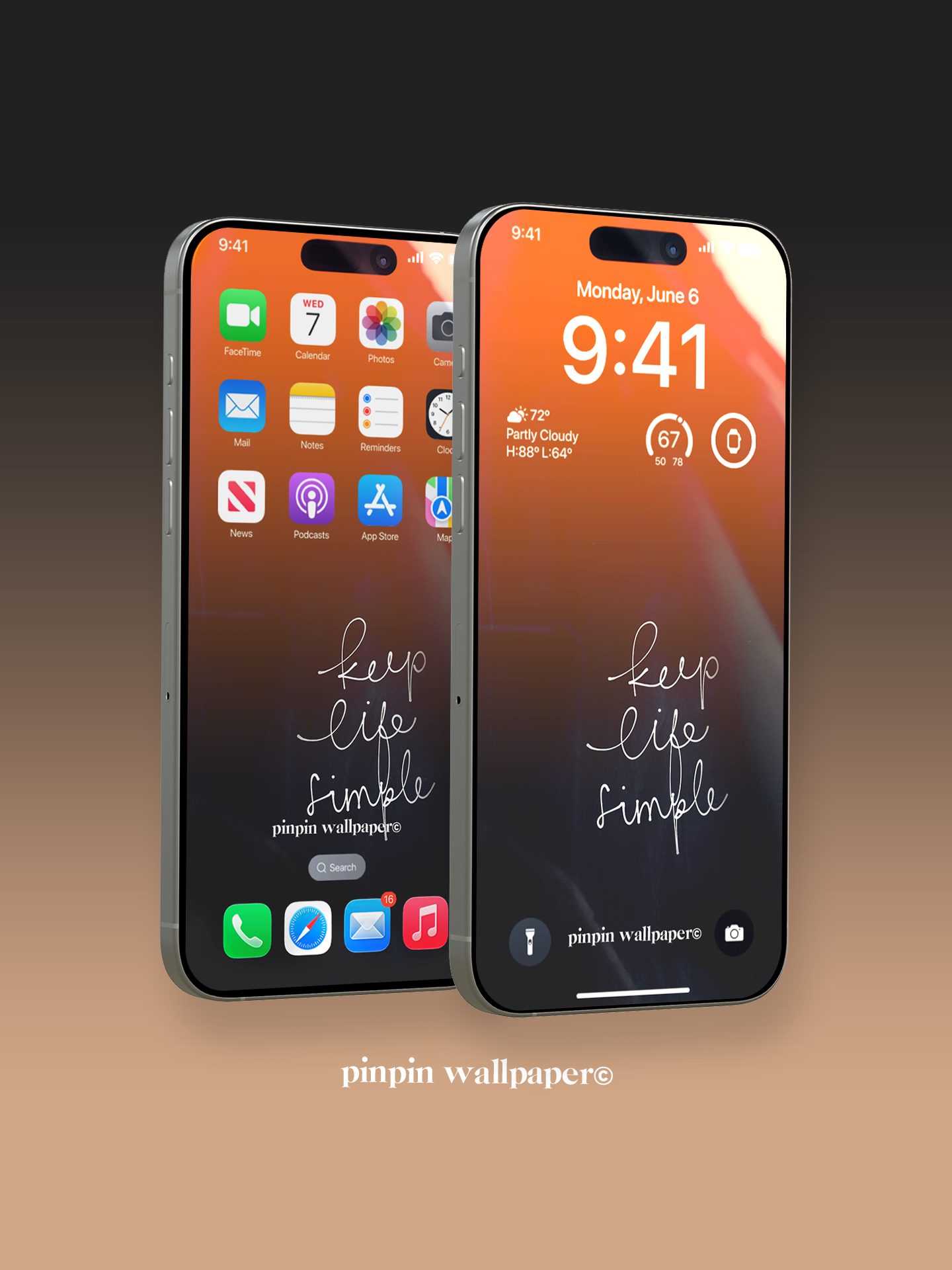 4K HD 壁紙の背景 - iPhone および Android 向け Black Universe Series20