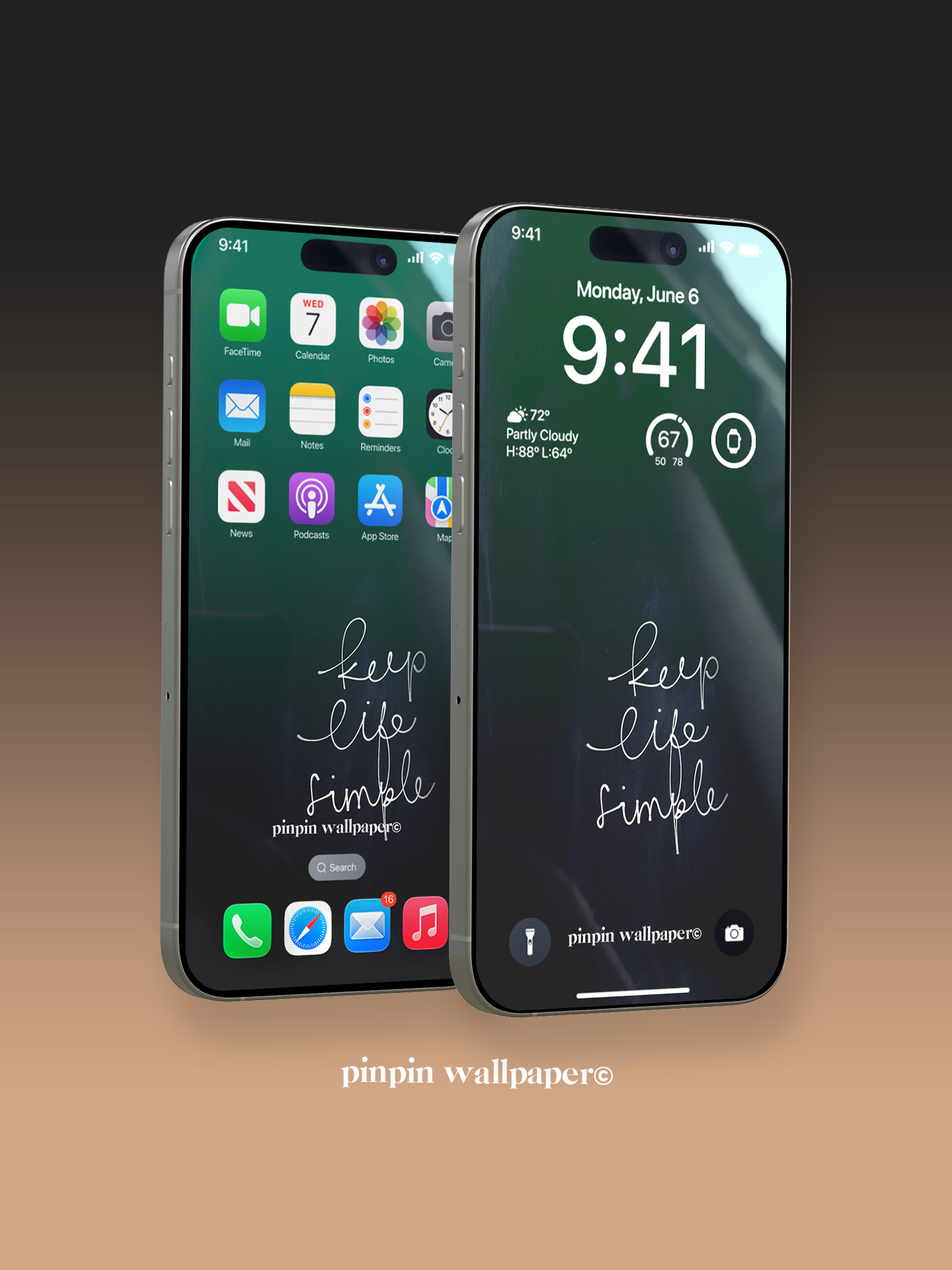 4K HD 壁紙の背景 - iPhone および Android 向け Black Universe Series20