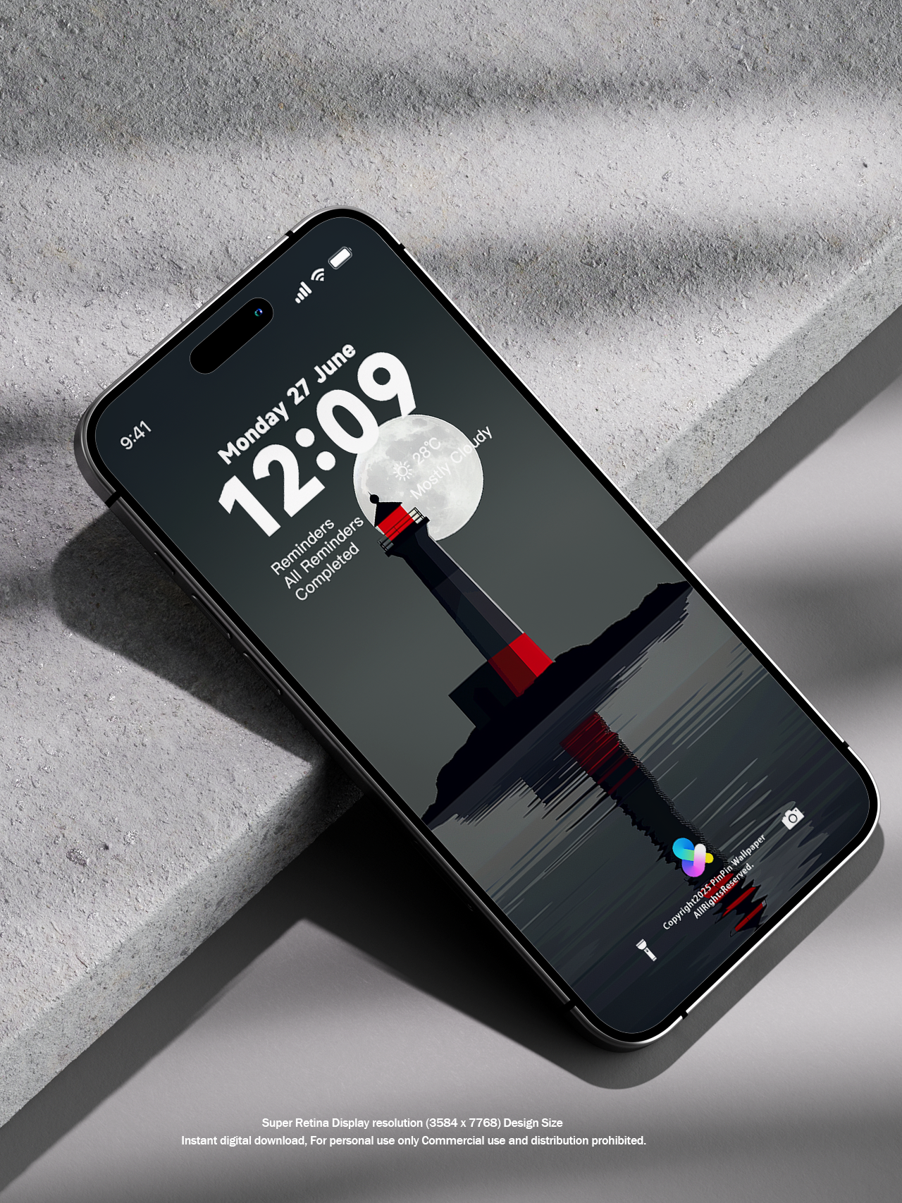 4K HD 壁紙の背景 - iPhone および Android 向け Black Universe Series20