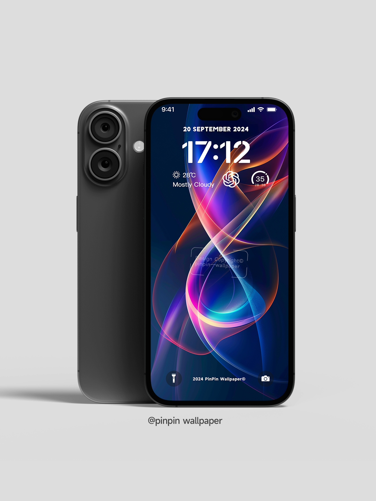 4K HD 壁紙の背景 - iPhone および Android 向け Black Universe Series20