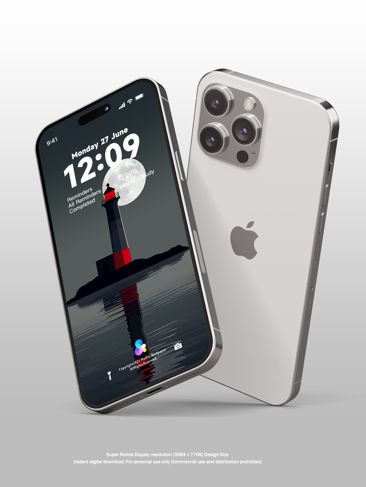 4K HD 壁紙の背景 - iPhone および Android 向け Black Universe Series20
