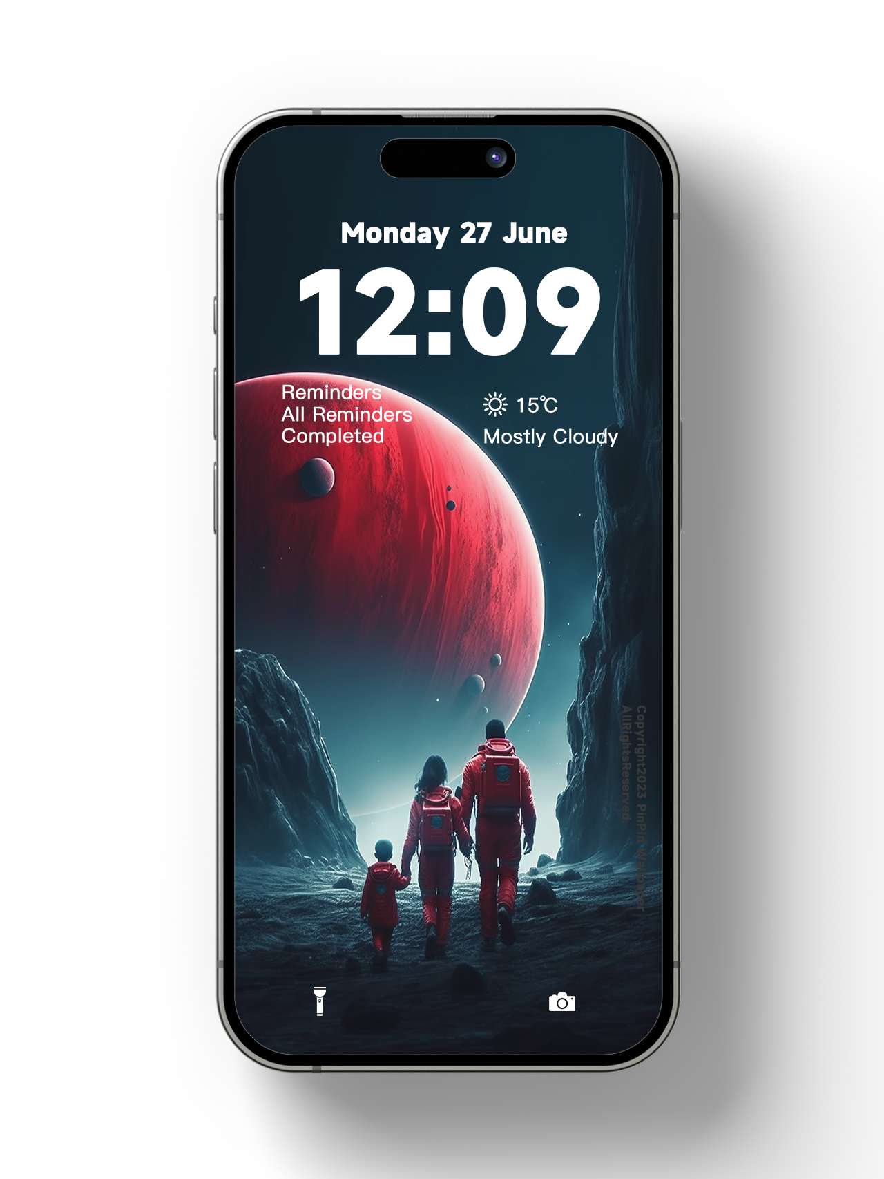 4K HD 壁紙の背景 - iPhone と Android 向けの宇宙と宇宙飛行士