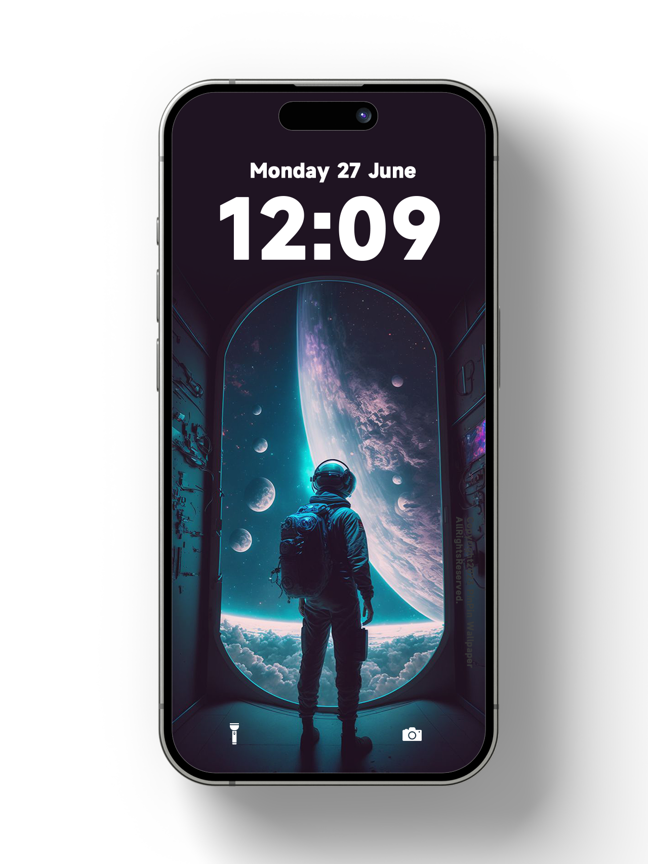4K HD 壁紙の背景 - iPhone と Android 向けの宇宙と宇宙飛行士
