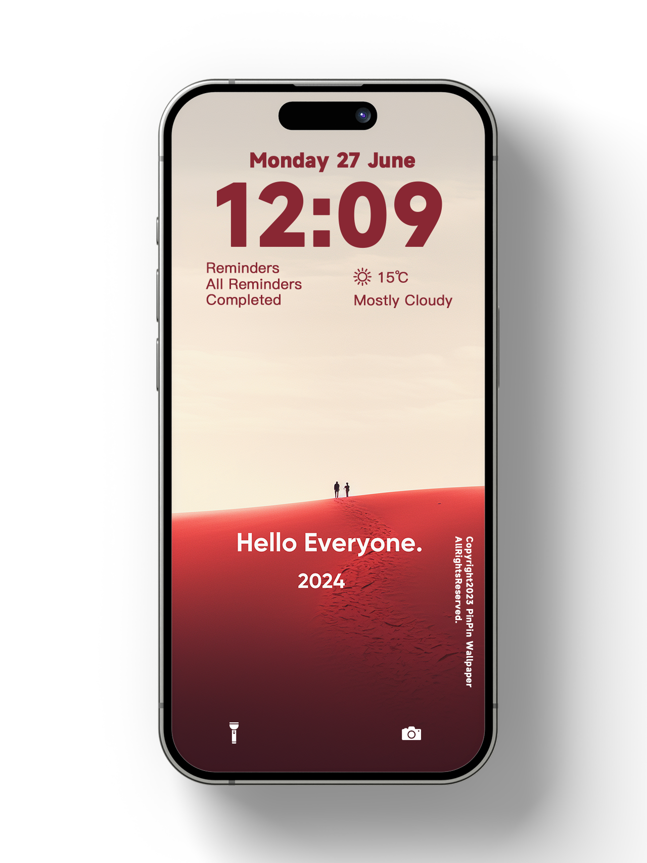 4K HD 壁紙の背景 - iPhone と Android 向けの Hello Everyone 2024